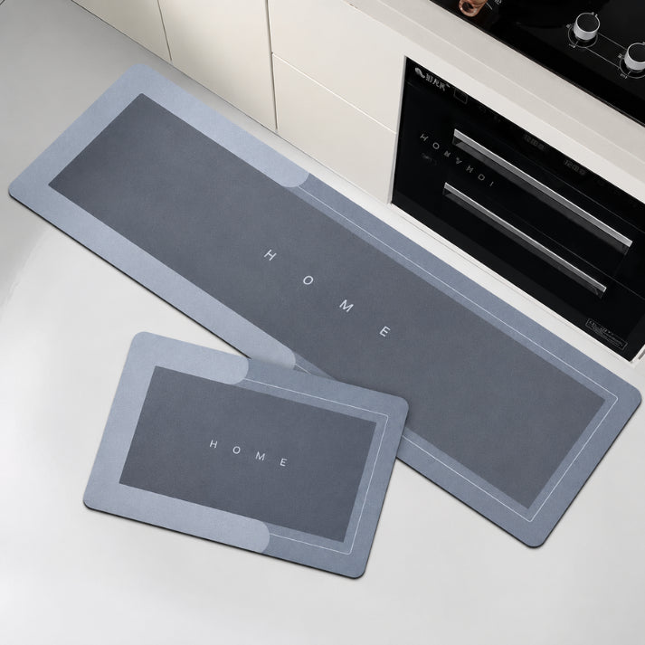 Combo 2x1 Tapete Antideslizante y Absorbente para Cocina y Baño